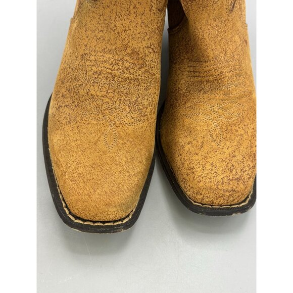 Durango Ankle Boots 8" Womens Size 6M Western Tan Crush RD8441 - Picture 5 of 8